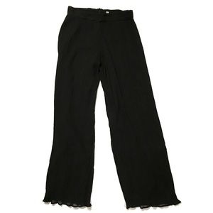 ASOS High Waisted Black Palazzo Pants